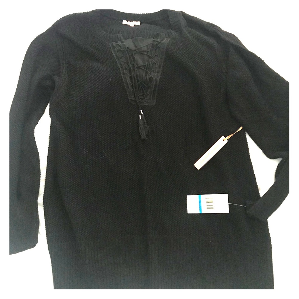 Gibson Latimer black long sleeve top size XL